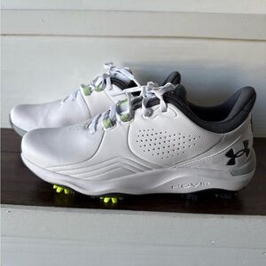 Under Armour men’s drive pro White and Black Golf Shoes